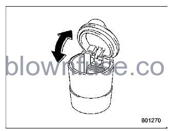 2022 Subaru Outback Ashtray (Dealer Option) fig 1