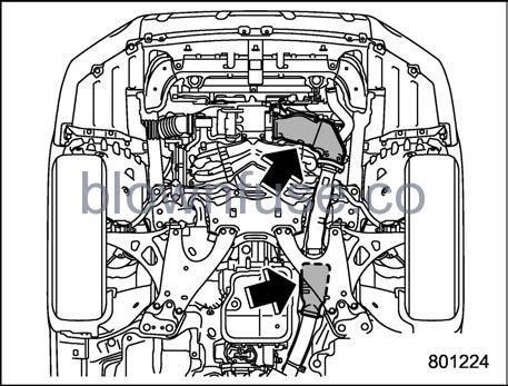 2022 Subaru Outback Catalytic Converter FIG 1