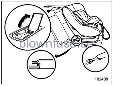 2022 Subaru Outback Child Restraint Systems FIG 24