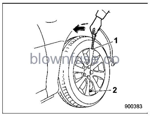 2022 Subaru Outback Flat Tires FIG 3