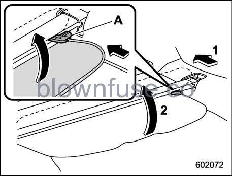 2022 Subaru Outback Lifting Cargo Cover (Outback Subaru Outback Wilderness – If Equipped) fig 11