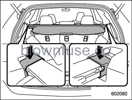 2022 Subaru Outback Lifting Cargo Cover (Outback Subaru Outback Wilderness – If Equipped) fig 16