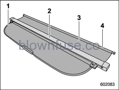 2022 Subaru Outback Lifting Cargo Cover (Outback Subaru Outback Wilderness – If Equipped) fig 17