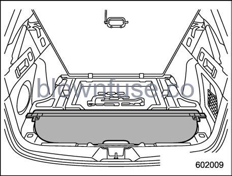 2022 Subaru Outback Lifting Cargo Cover (Outback Subaru Outback Wilderness – If Equipped) fig 2