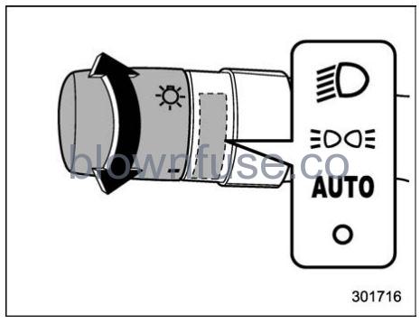 2022 Subaru Outback Light Control Switch fig 1