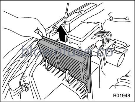 2022 Subaru Outback Air Cleaner Element FIG 26