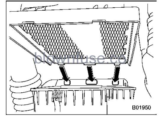 2022 Subaru Outback Air Cleaner Element FIG 28