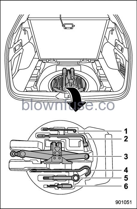 2022 Subaru Outback Maintenance Tools FIG 4