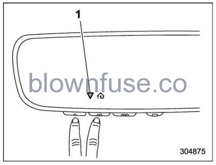 2022 Subaru Outback Mirrors FIG 8