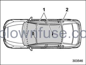 2022 Subaru Outback Push-Button Ignition Switch (Models with Push-Button Start System) fig 3