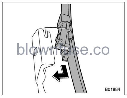 2022 Subaru Outback Replacement of Wiper Blades fig 3