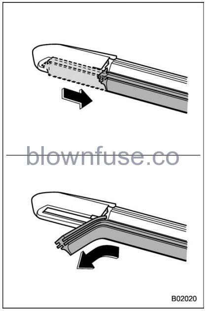 2022 Subaru Outback Replacement of Wiper Blades fig 4