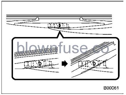 2022 Subaru Outback Replacement of Wiper Blades fig 5