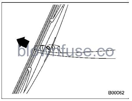 2022 Subaru Outback Replacement of Wiper Blades fig 6