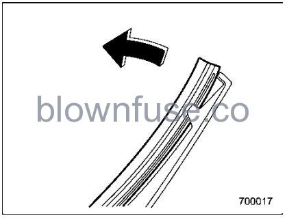 2022 Subaru Outback Replacement of Wiper Blades fig 7