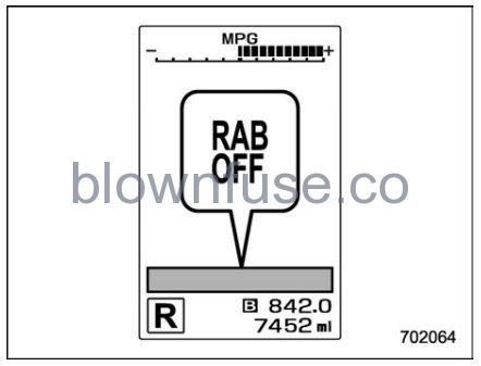 2022 Subaru Outback Reverse Automatic Braking (RAB) System (If Equipped) fig 13