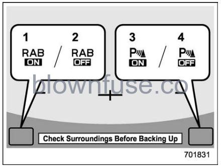 2022 Subaru Outback Reverse Automatic Braking (RAB) System (If Equipped) fig 14