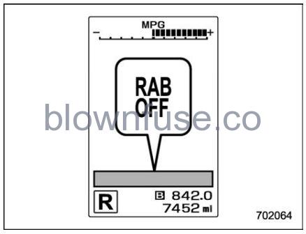 2022 Subaru Outback Reverse Automatic Braking (RAB) System (If Equipped) fig 15