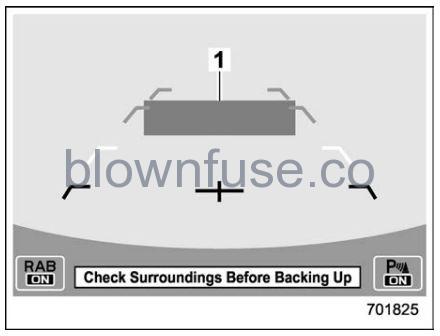 2022 Subaru Outback Reverse Automatic Braking (RAB) System (If Equipped) fig 7