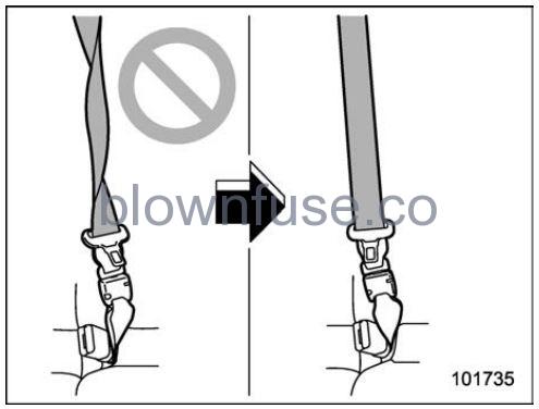 2022 Subaru Outback Seatbelts FIG 11