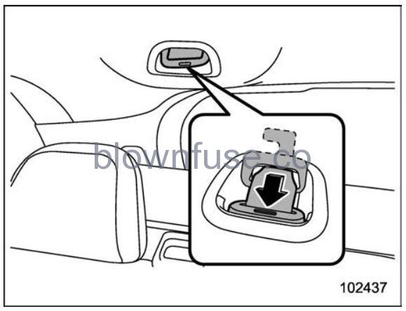 2022 Subaru Outback Seatbelts FIG 13