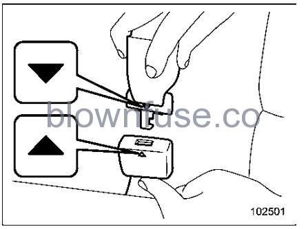 2022 Subaru Outback Seatbelts FIG 15