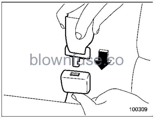 2022 Subaru Outback Seatbelts FIG 16