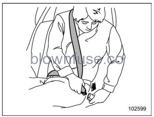 2022 Subaru Outback Seatbelts FIG 17