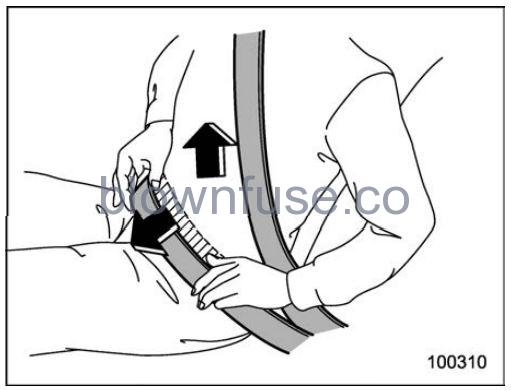 2022 Subaru Outback Seatbelts FIG 18