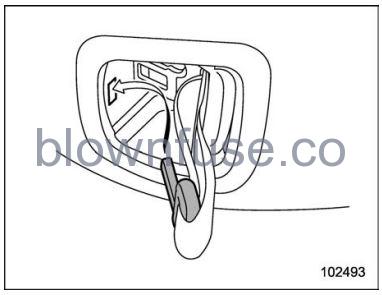 2022 Subaru Outback Seatbelts FIG 21