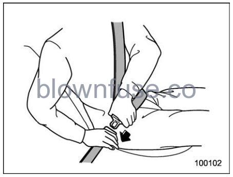 2022 Subaru Outback Seatbelts FIG 3