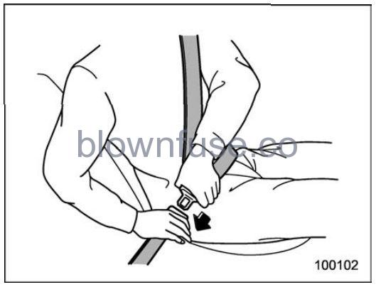 2022 Subaru Outback Seatbelts FIG 7