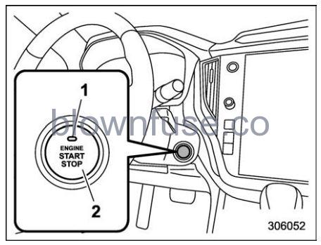 2022 Subaru Outback Starting and Stopping Engine (Models with Push-Button Start System) fig 1