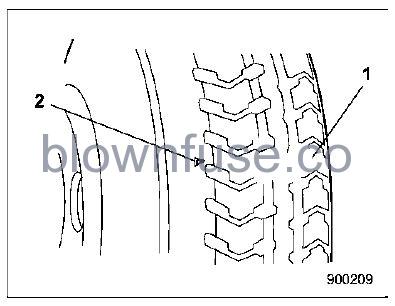 2022 Subaru Outback Temporary Spare Tire fig 1