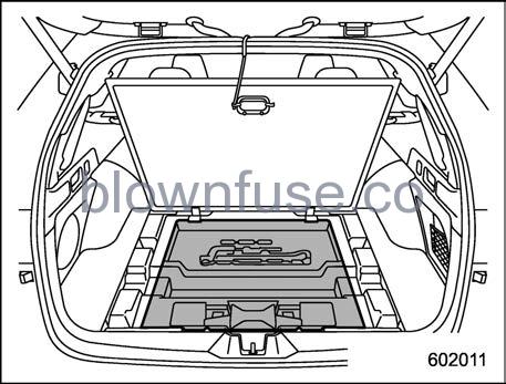 2022 Subaru Outback Under-Floor Storage Compartment fig 1
