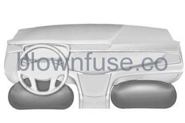 2023-Cadillac-LYRIQ-Airbag-System-fig3