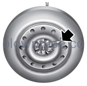 2023 Ford E-350 CHANGING A ROAD WHEEL FIG 15