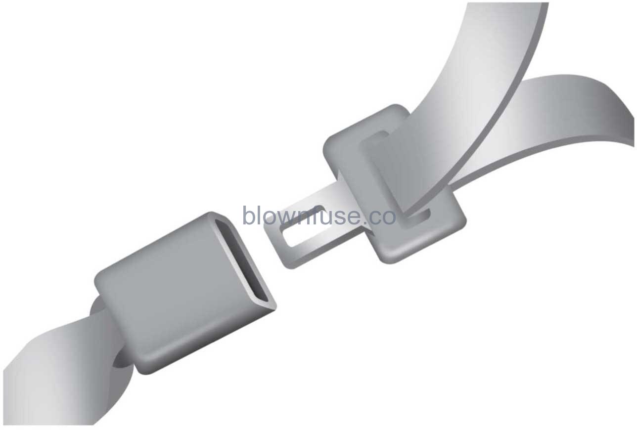 2023 Ford E-Series Fastening the Seatbelts FIG 23