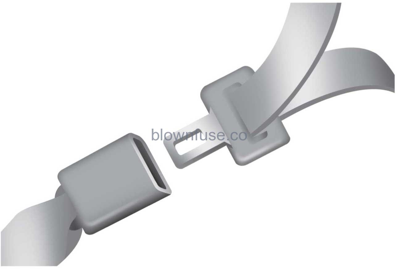 2023 Ford E-Series Fastening the Seatbelts FIG 24