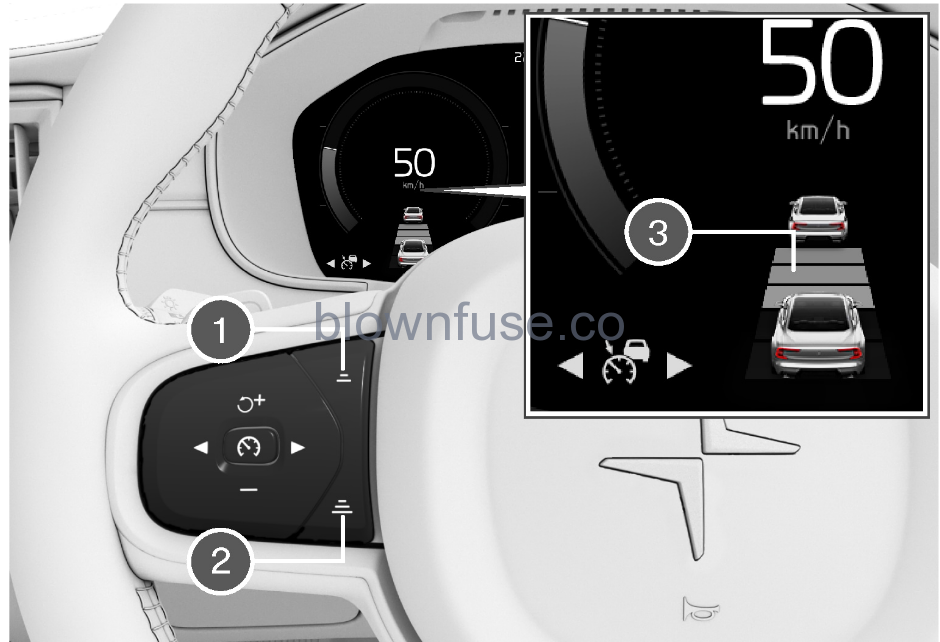 2021 Polestar 1 Adaptive Cruise Control 13