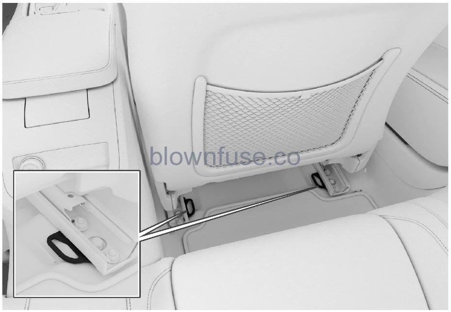 2021 Polestar 1 Attachment points for child seats (4)