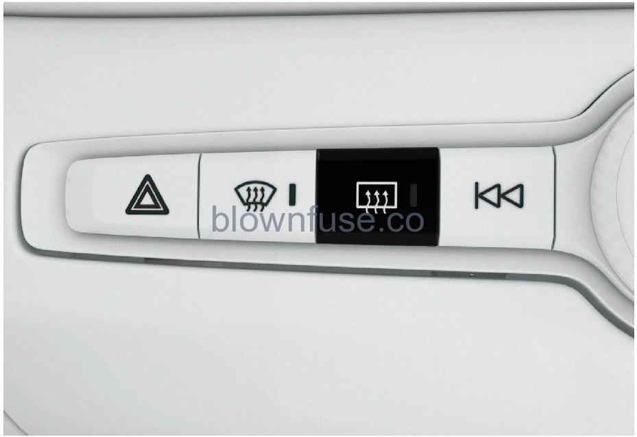 2021 Polestar 1 Cimate controls for windows and mirrors 