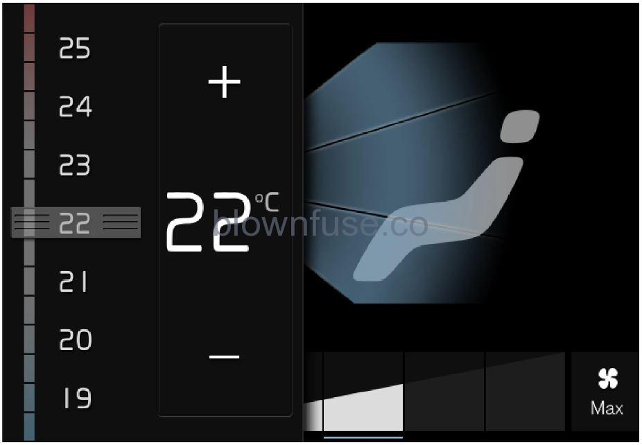 2021 Polestar 1 Climate controls for the passenger compartment (1)