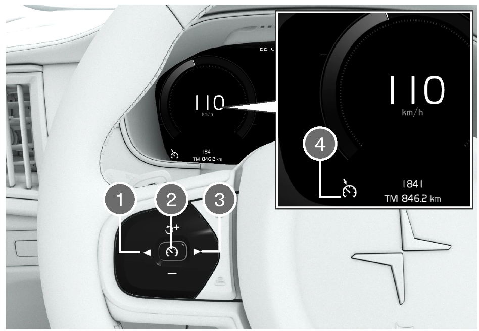 2021 Polestar 1 Cruise control 14