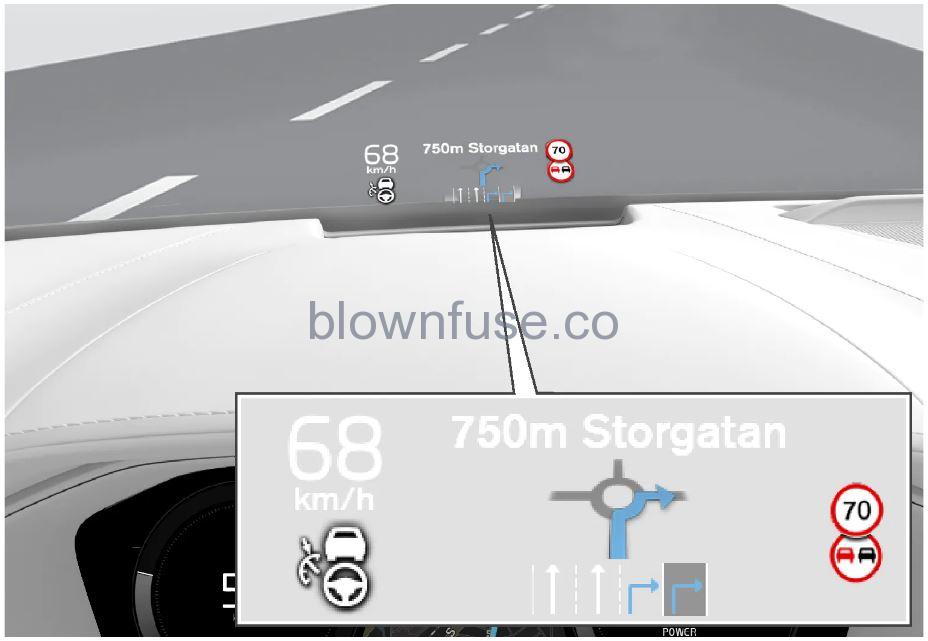 2021 Polestar 1 Head-up display (7)