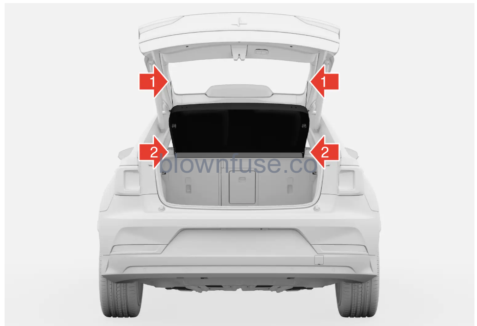 2021 Polestar 2 Cargo compartment-trunk-4