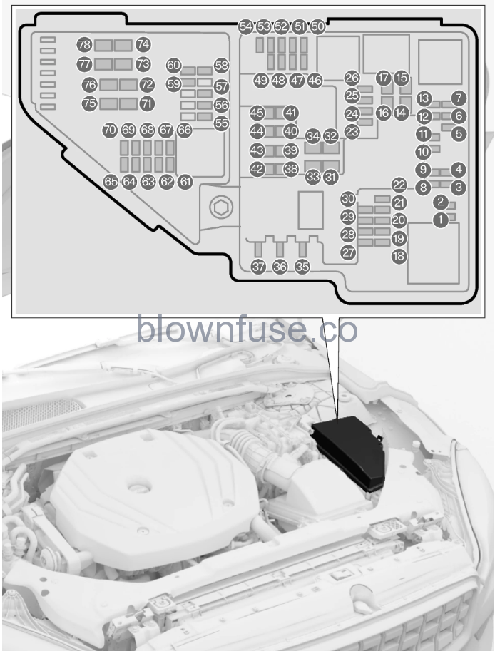 2021 Polestar 2 Engine compartment-13