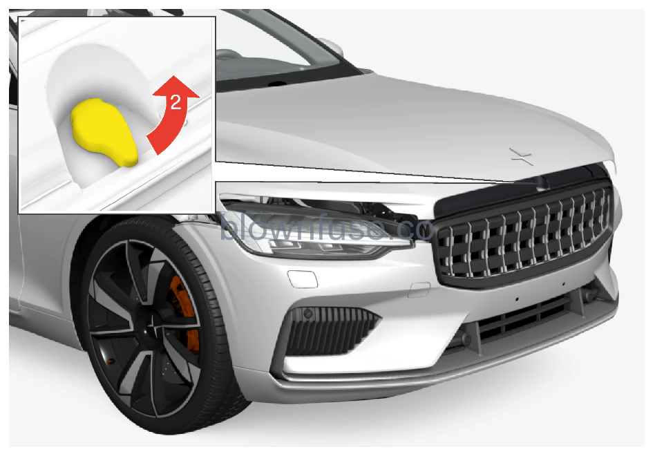 2021 Polestar 2 Engine compartment-16