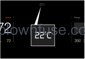 2021 Polestar 2 Gauges and indicators in the instrument panel-1