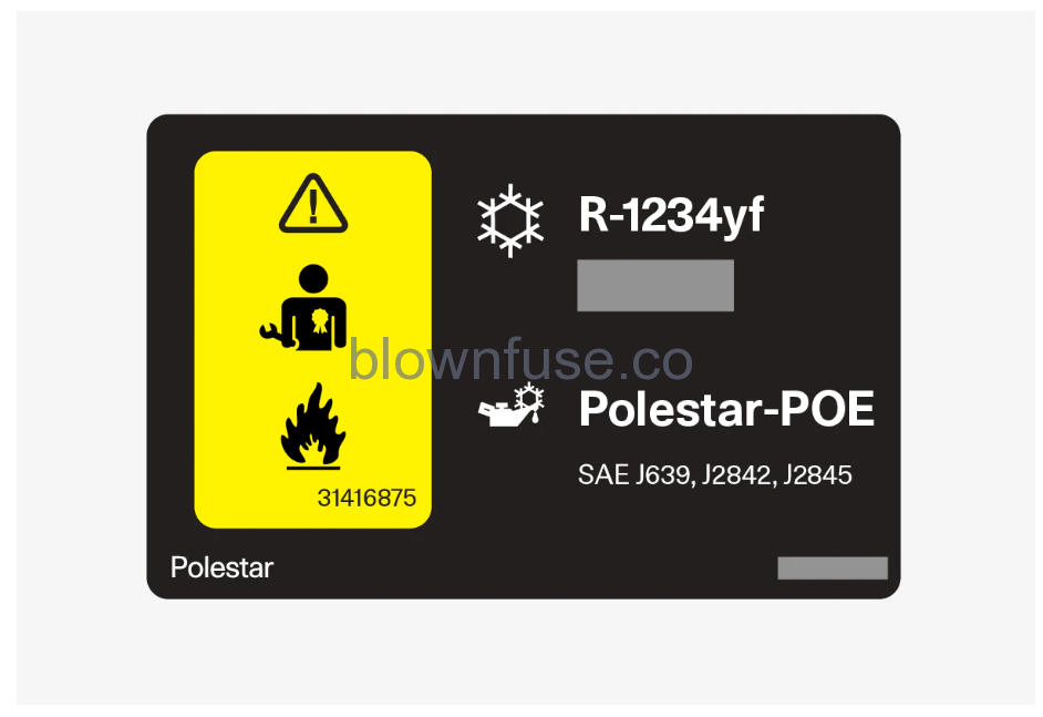 2021 Polestar 2 Specifications for fluids and lubricants-1